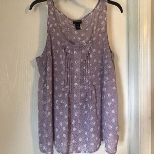 Lavender Torrid tank top size 0
